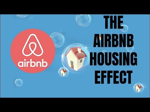 Effects of airbnb on housing market