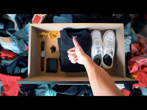 MINIMALIST WARDROBE - How to Shrink Your Closet