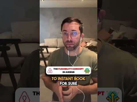 Increase Your Airbnb Bookings With The Flexibility Concept 📈 #shorts