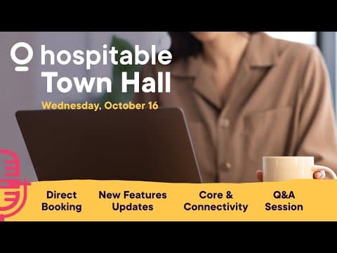Hospitable Town Hall, October 16