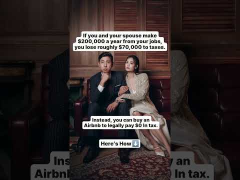 Making $200K+ but paying $70K in taxes? Here’s how we legally cut our tax bill by $54K ⬇️ 🏠 We