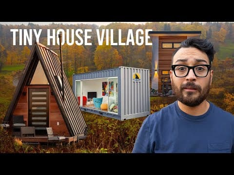 WHY I’M LEAVING CALIFORNIA to build a 50-Acre TINY HOUSE VILLAGE