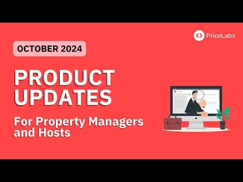 PriceLabs Product Updates for Property Managers & Hosts - October 2024