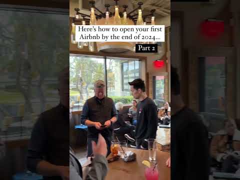 Here’s how to open your first Airbnb unit by the end on 2024 (read the description) #airbnbbusiness