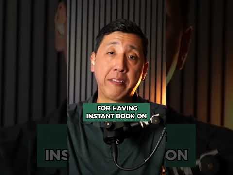 Should you turn instant book on or off? #airbnbbusiness