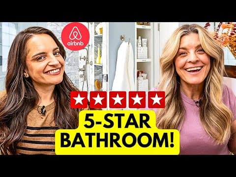 How to Setup your Airbnb Bathroom (Beginners Guide!)