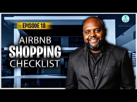 The Complete Airbnb Shopping Checklist ✔️🛒