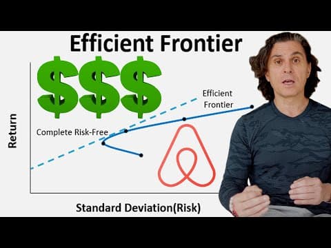 Airbnb Hosts! Does Your Risk Equal Your Reward? (efficient frontier)