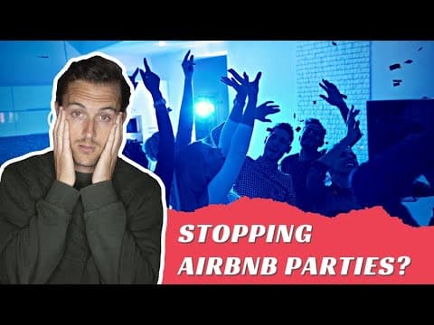 Are Airbnbs Constant Party Houses?