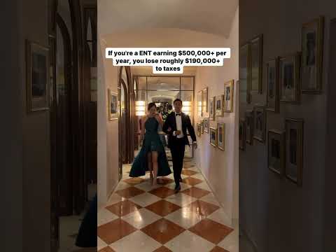 If you’re an ENT earning $500k+ and taxes are draining your income—read this