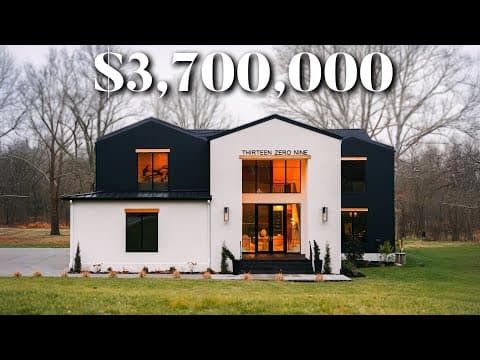 Inside New 5400sqft Luxury Home!