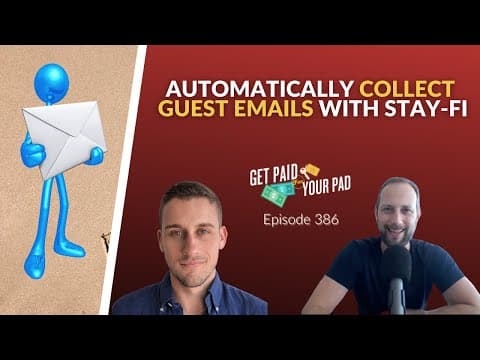 Automatically collect guest emails with Stay-Fi (Ep386)
