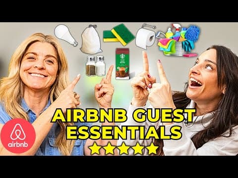 12 Affordable Airbnb Guest Essentials That They'll LOVE (5 stars!)