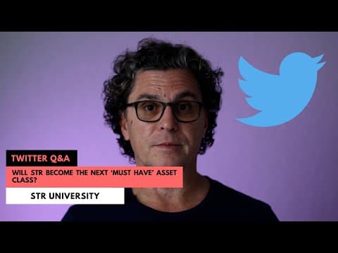 Will short term rentals become institutional assets class?