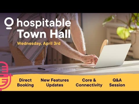 Hospitable Town Hall, April 3