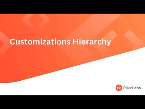 Customizations Hierarchy