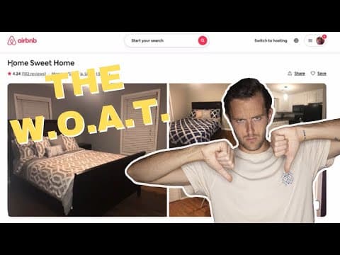 Dissecting the WORST Airbnb Listing I Could Find