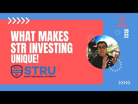 Airbnb hosts: What makes STR investing unique