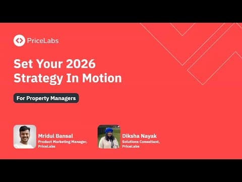 Set Your 2026 Strategy in Motion — Look Back, Look Around, and Look Ahead with PriceLabs