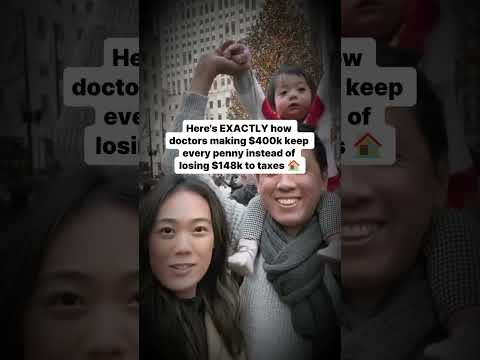 If you’re a Doctor earning $400k+ and taxes are draining your income—read this