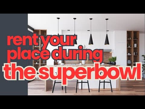 How to Price Your Rental for the Super Bowl (and other big events)