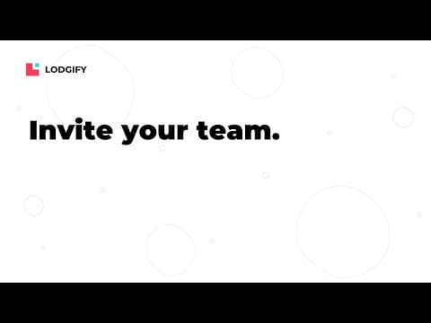 Property Management - Invite your team