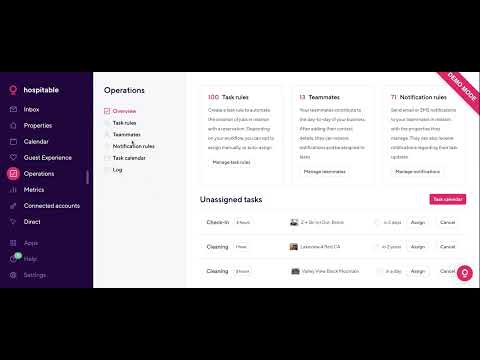 Demo: Automating Short Term Rentals with Hospitable