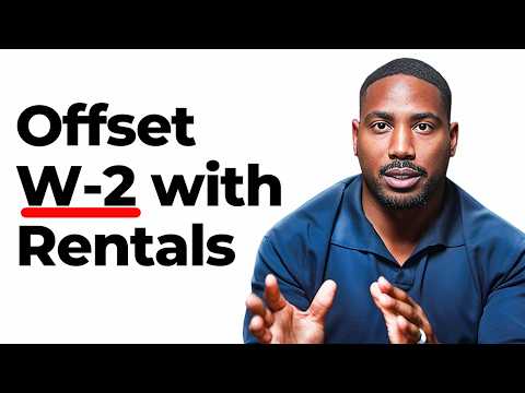 How to Use Rental Losses to Offset W-2 Taxes!