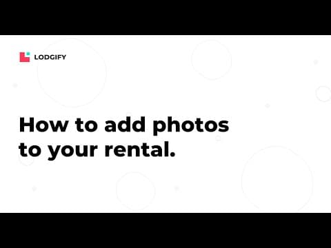 RENTAL SETUP - How to add photos to your rental