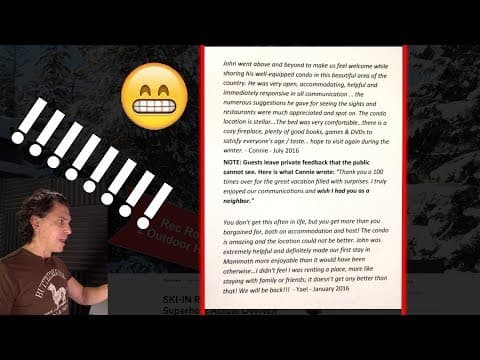 Show Off Your Airbnb Reviews in the Photos!!