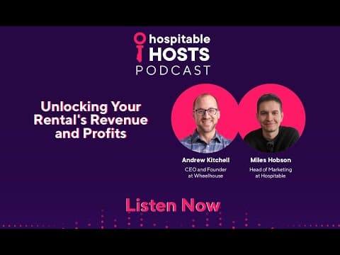 Unlocking Your AirBnB Rental's Revenue and Profits #Podcast