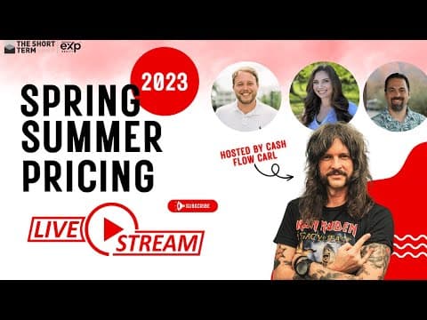 2023 STR Spring/Summer Pricing | Short Term Property Management w/ Luke Carl