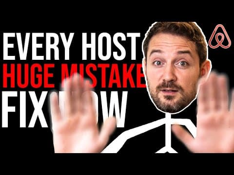 The 1 Biggest Mistake Hosts are Making With Their Airbnb Properties