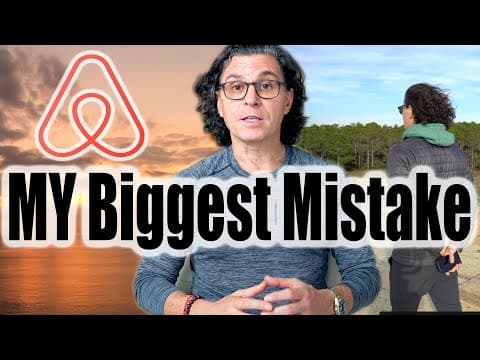 MY Biggest Mistake Starting an Airbnb Business (understand the opportunity at hand)