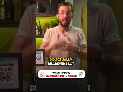 When To Do A Live Airbnb Checkout? #shorts