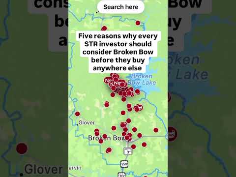 Five reasons why every STR investor should consider Broken Bow | Airbnb Investing Oklahoma