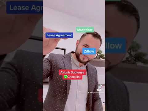 Airbnb Subleasing Tips