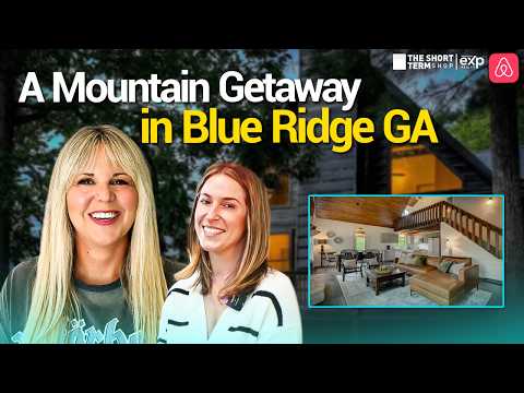 This $530K Cabin in Blue Ridge, Georgia Made $100K in a Year—Here’s How!
