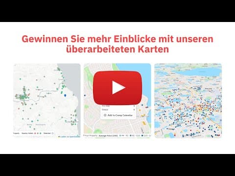 Neu gestaltete Karten verbessern Benchmarking und Marktanalyse