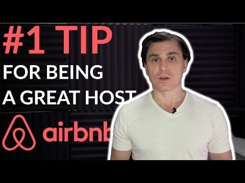 Airbnb Tips: My #1 Tip for Being a Great Host!