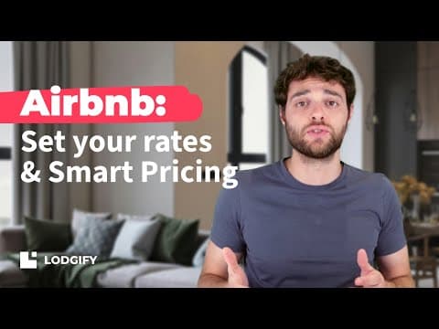 How to set up your Airbnb rates & Airbnb Smart Pricing - Lodgify Academy