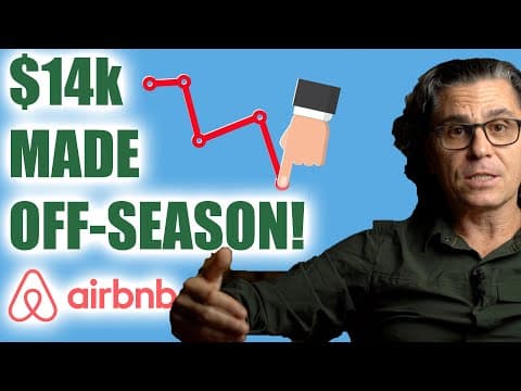 How She Made $14,000 on Airbnb DURING Her Off-season (and saved her business)