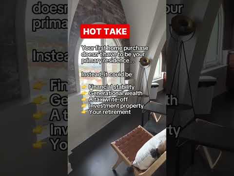 Hot take: Your first home purchase doesnât need to be your primary home. #airbnbbusiness